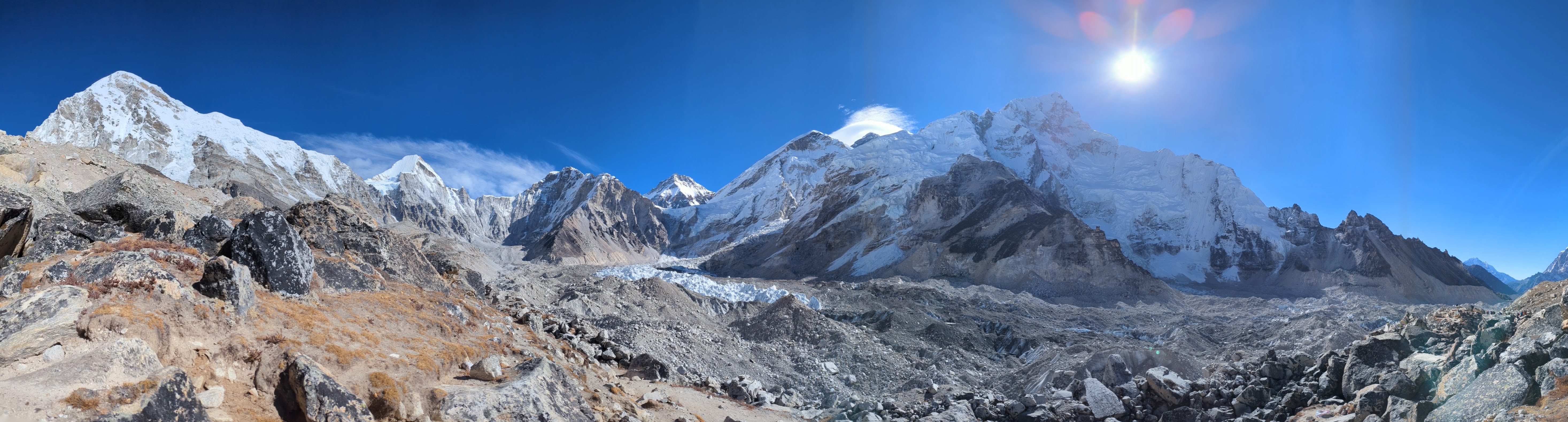 Panorama of Everest Base Camp